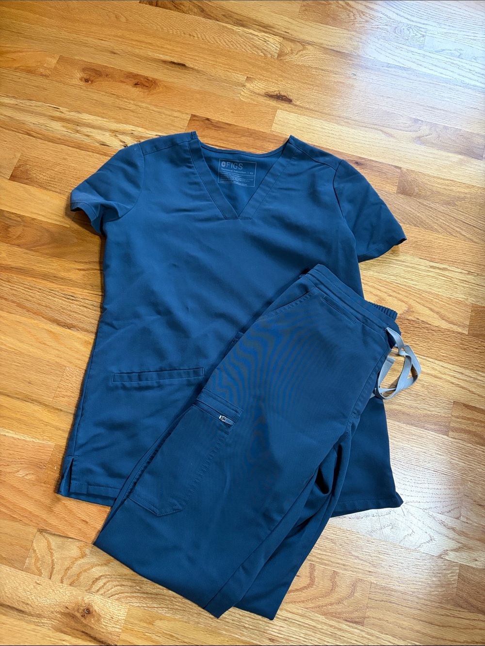 Figs Gray Scrub Set XS petite